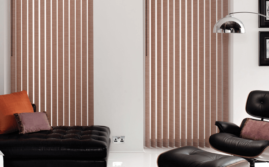 Vertical Blinds And Drapes — Abode Shutters & Blinds In Taree South NSW