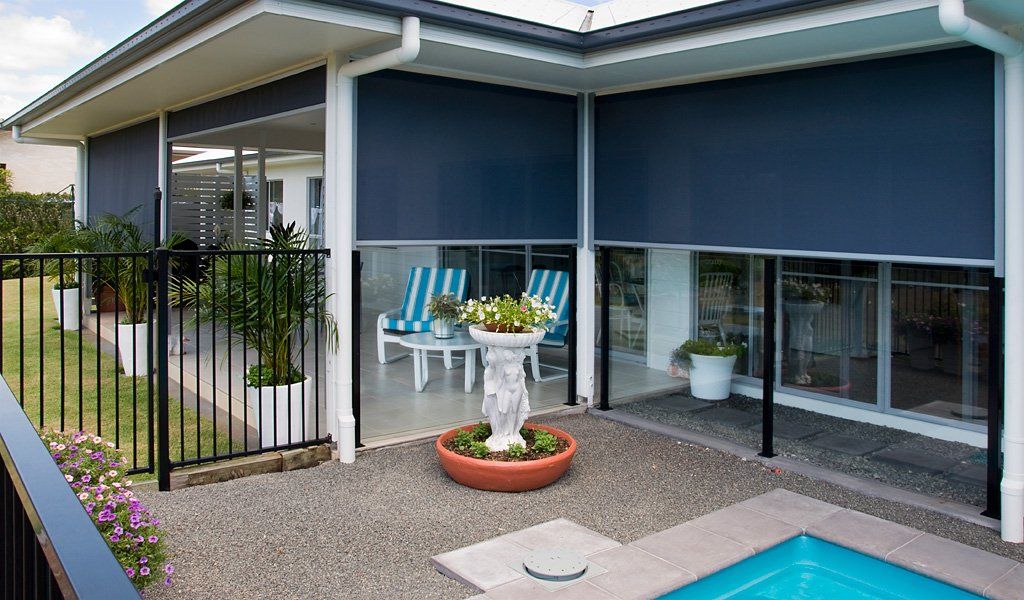 Circular Windows Awning And Shutters — Abode Shutters & Blinds In Taree South NSW