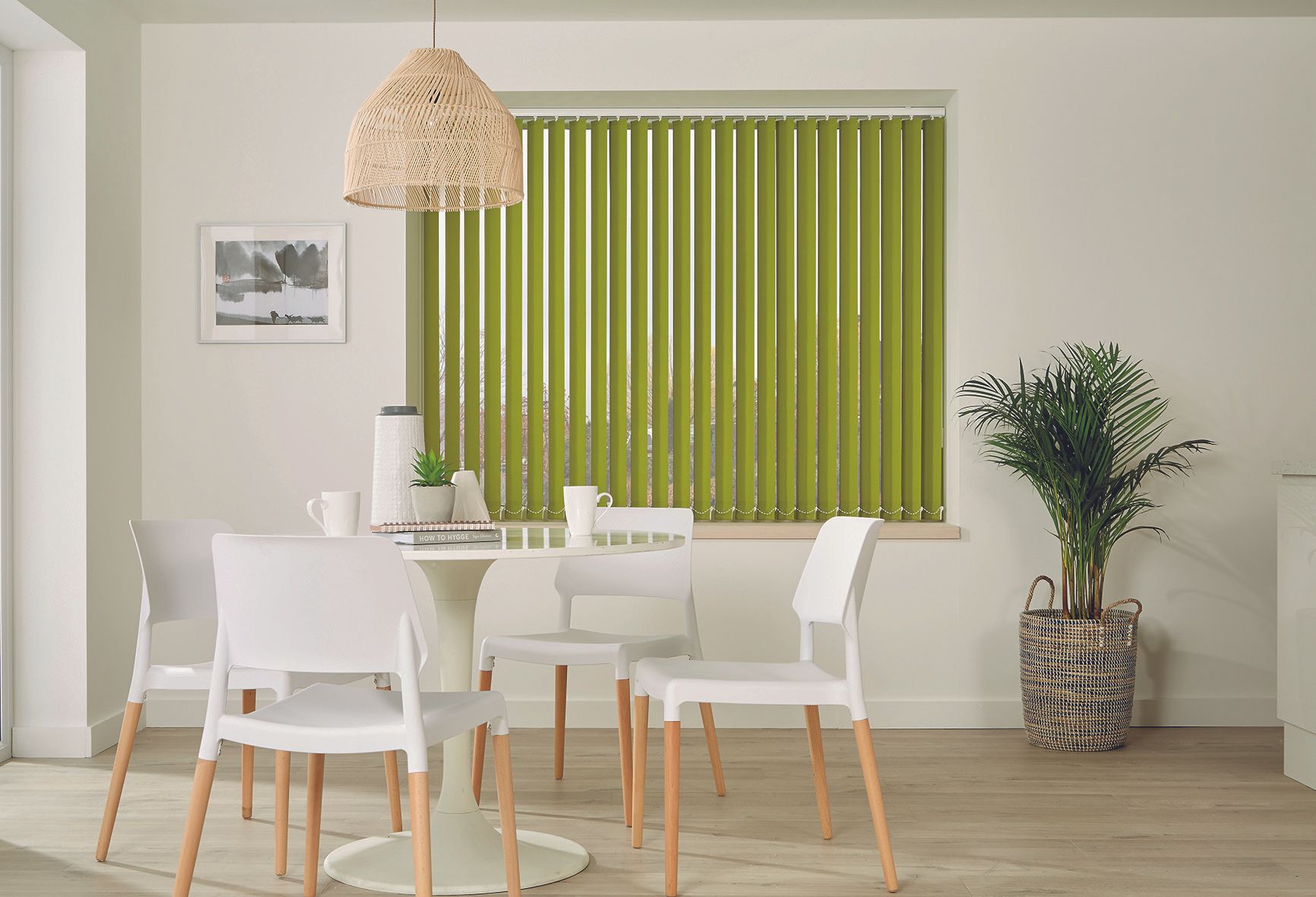 Sunlight Behind Vertical Blinds — Abode Shutters & Blinds In Taree South NSW