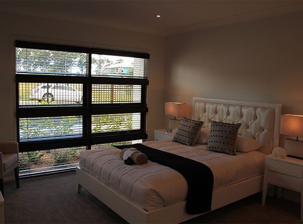Basswood Venetian Blinds — Abode Shutters & Blinds In Taree South NSW