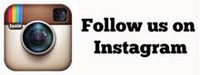 A picture of an instagram logo with the words `` follow us on instagram ''.