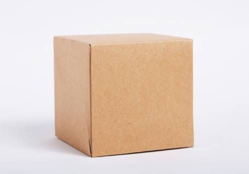 A box package without any information. 