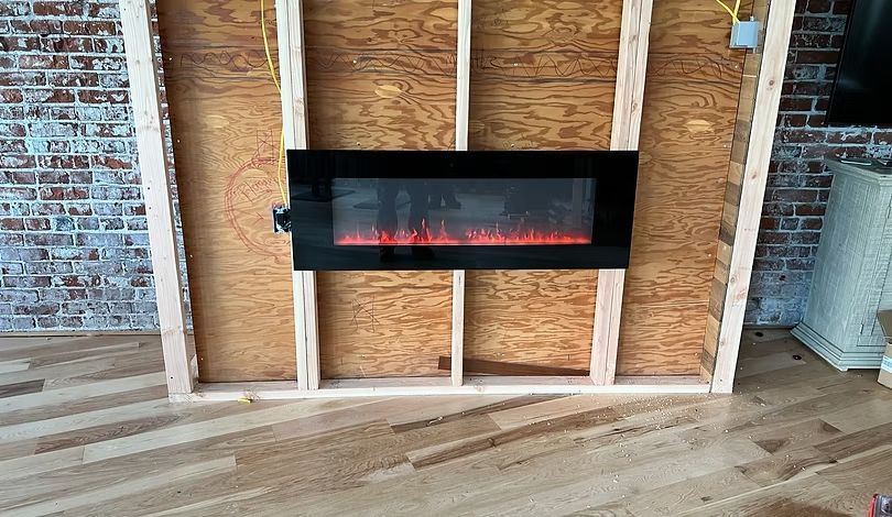Installed Fireplace — Portland, OR — Black Dreams Construction