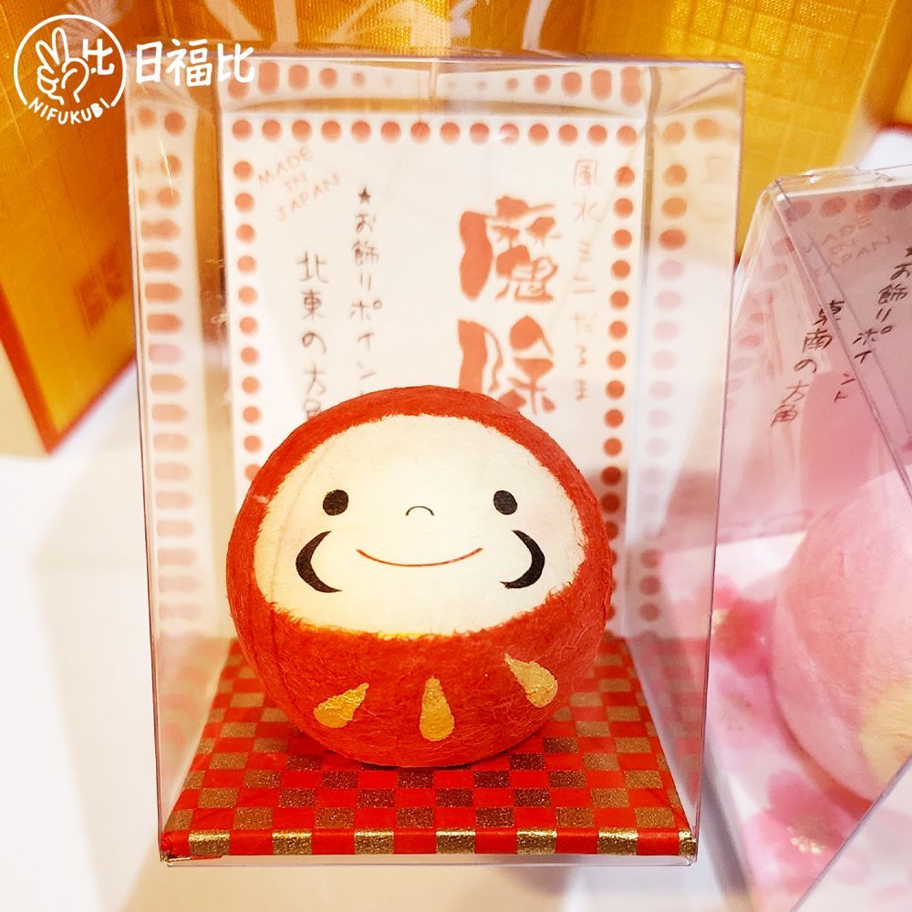 日本製 和紙微笑達摩 福神 不倒翁 辦公室療癒小物