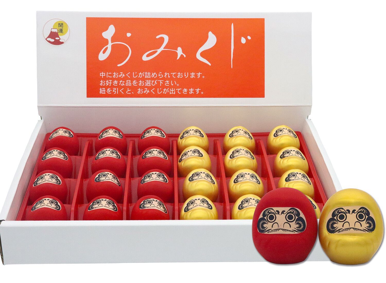 迷你達摩御神籤 開運小物擺件