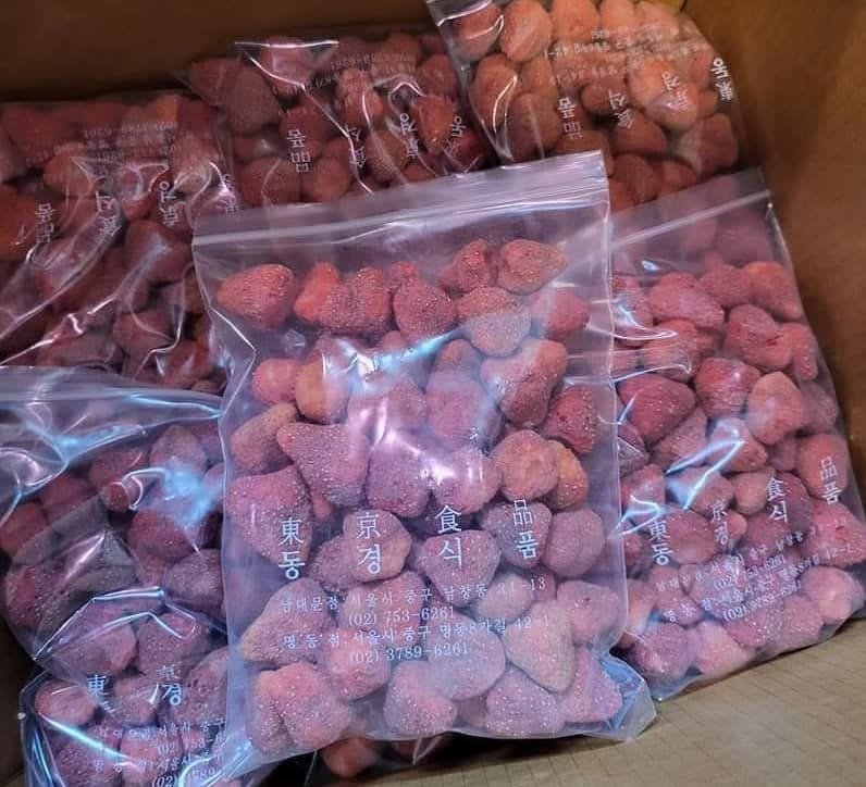 韓國 南大門老爺爺草莓乾(全素食)