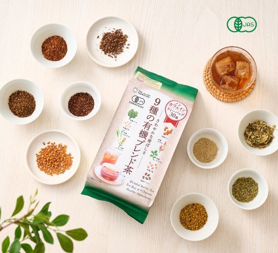 日本 TSUBOICHI 製茶本舖 9 種有機成分・無咖啡因配方茶（30 包入）