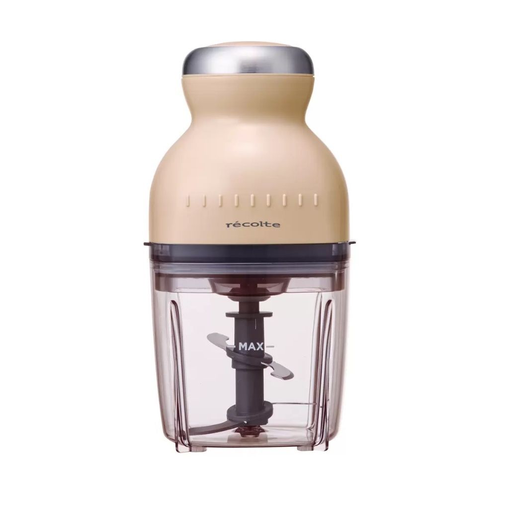 日本限定récolt 麗克特 有線 RCP-8 多功能迷你料理機(香草奶油色 )