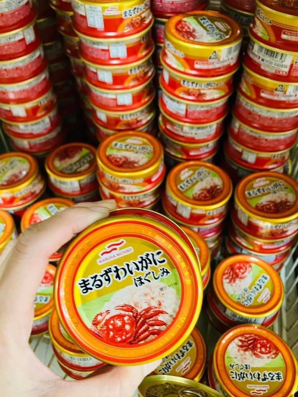 (預購) 日本北海道MARUHA即食雪蟹蟹肉罐55g (一組3罐)