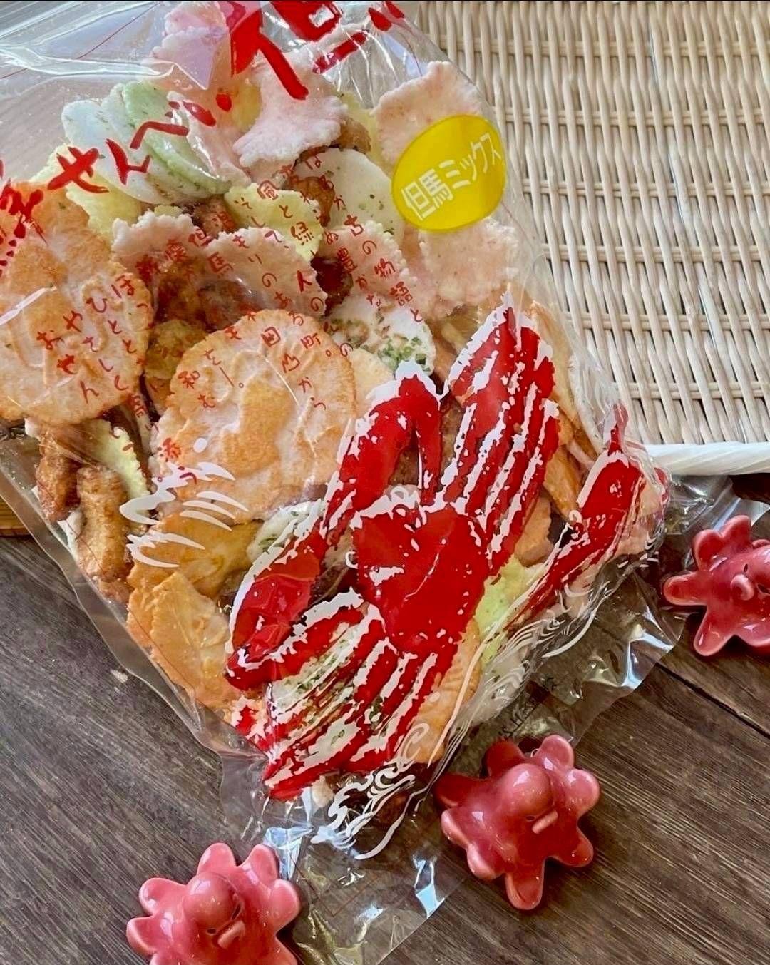 日本境內隱藏版熱門蝦餅 但馬綜合海鮮仙貝 240g