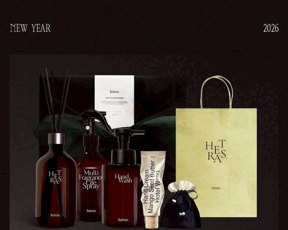 (預購) 韓國 HETRAS 2026年 限定香氛禮盒 /五件套