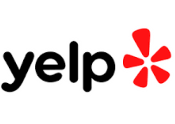 Yelp icon to represent where the client review is from 