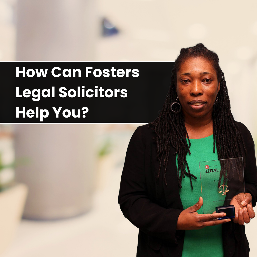 How Can Fosters Legal Solicitors Help You- fosterslegal.co.uk