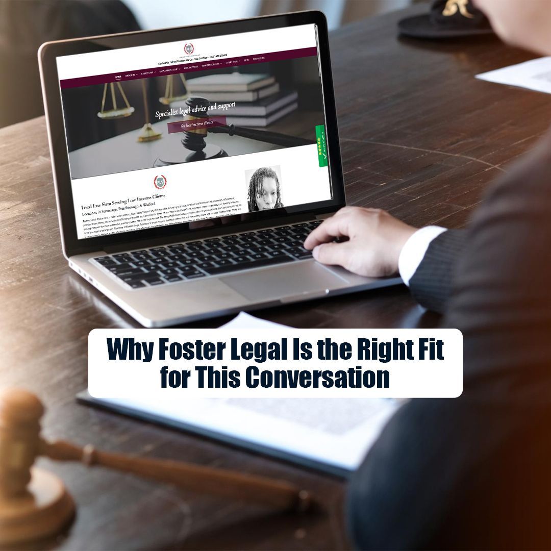 Why Foster Legal Is the Right Fit for This Conversation