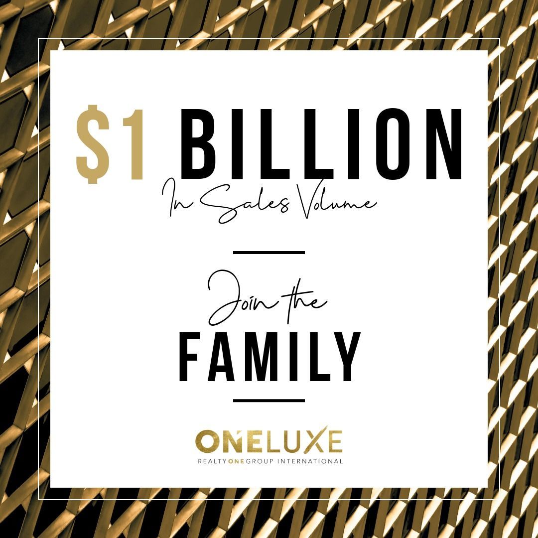 a sign that says $ 1 billion join the family