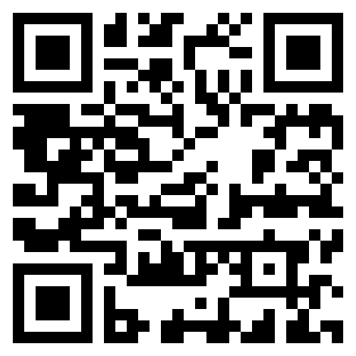 A black and white qr code on a white background.