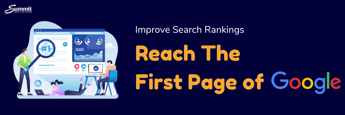 Improve Search Rankings with a new website from Summit Media Solutions