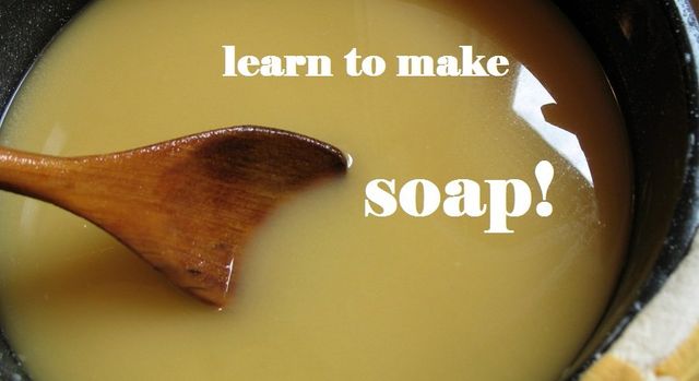 Making Soap in the Summer