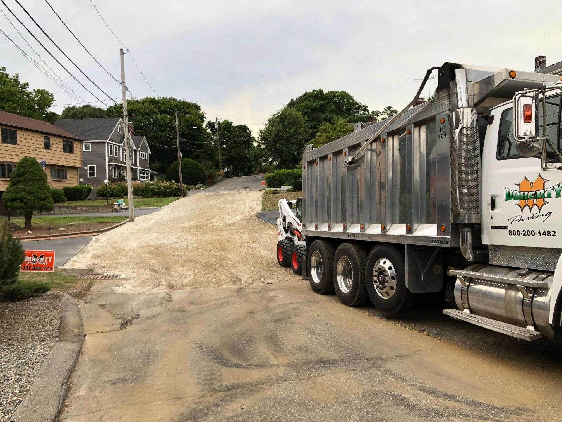 Asphalt Road| Medford, Massachusetts| M. Doherty Paving