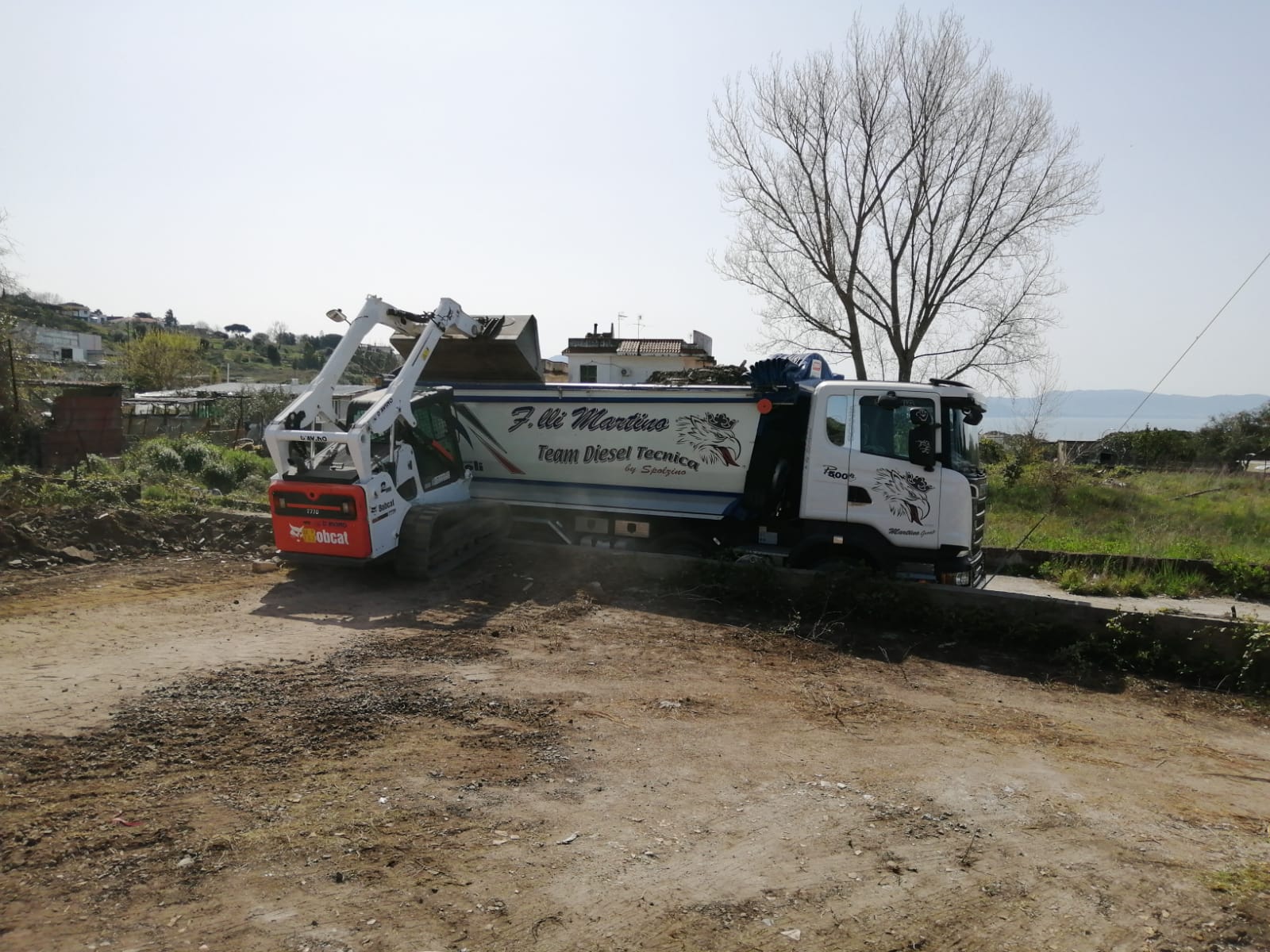 Trasporto materiale scavo