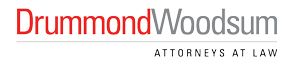 A logo for drummond woodsum attorneys at law