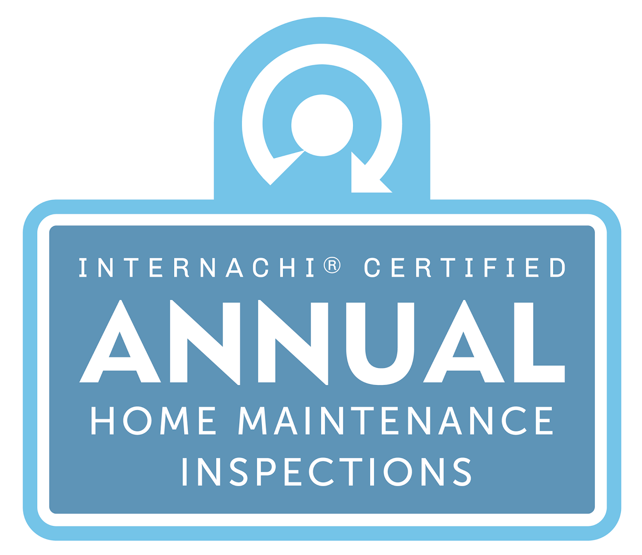 A light blue logo reads 