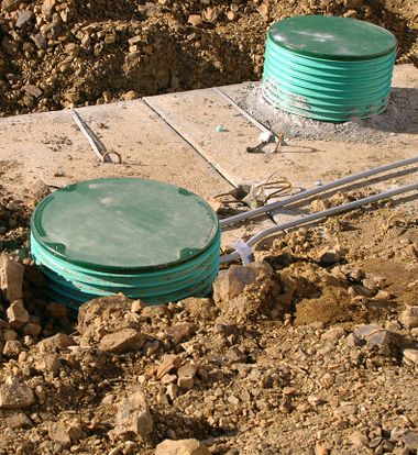 Septic System Installation —  Under Construction Septic Tank System in Neosho, MO