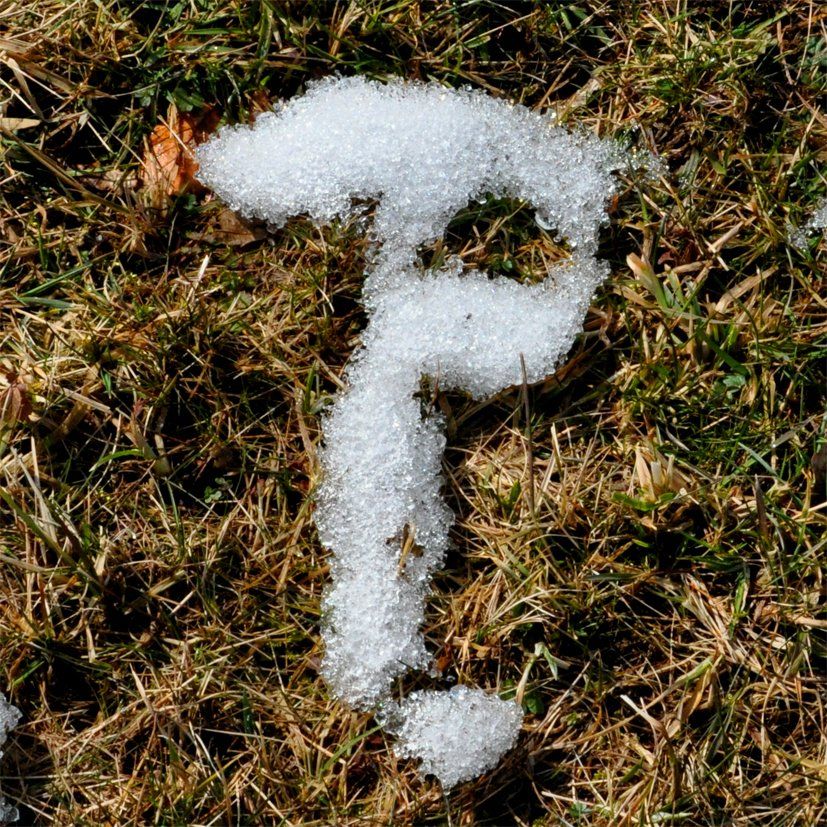 Fotografie der Künstlerin Benita von Wendt. Titel: Buchstabe