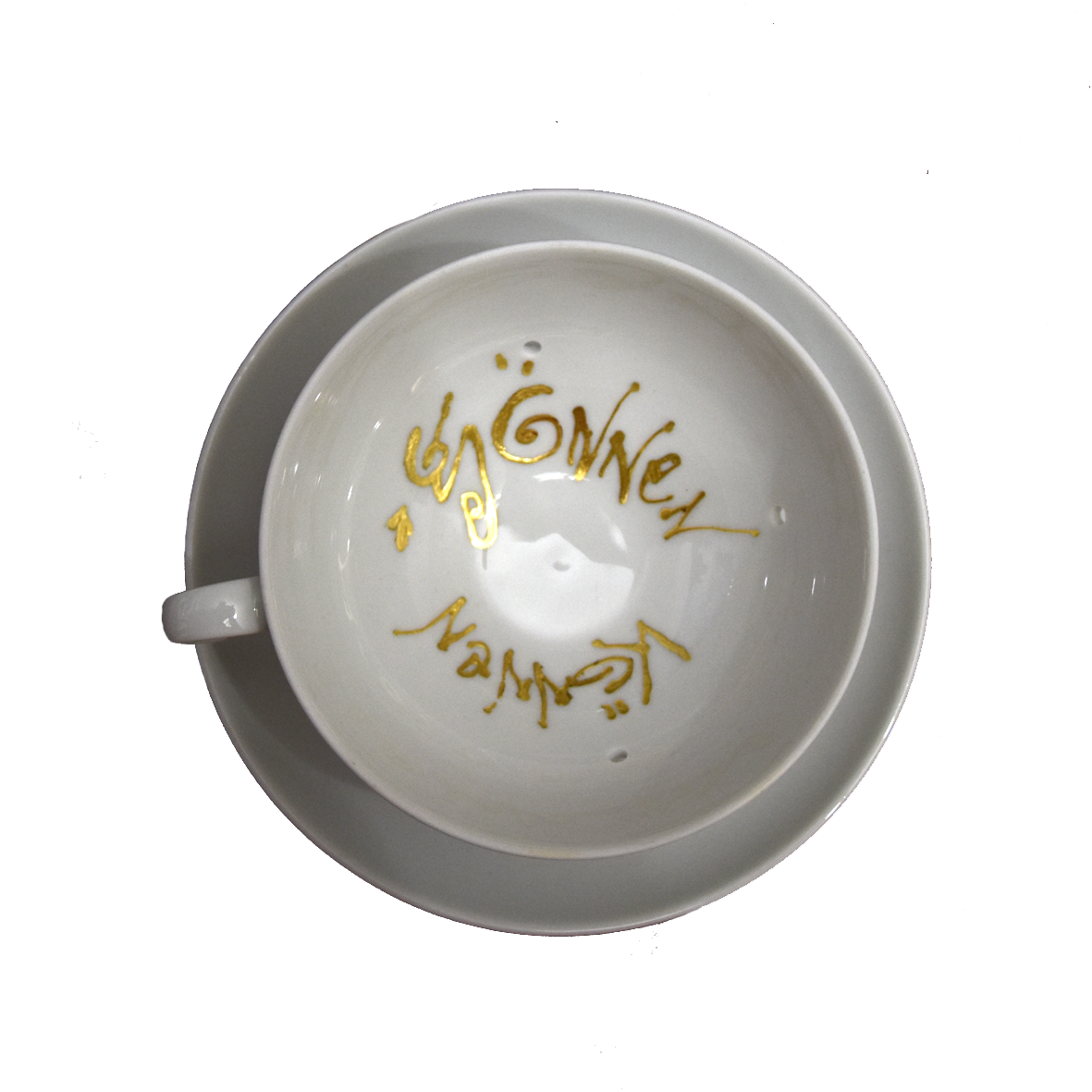 Objekt aus altem Porzellan