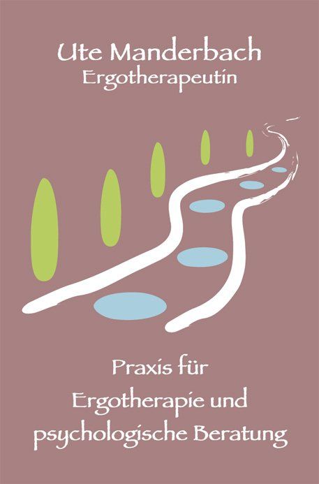 Das Bild zeigt die Vorderseite der  Visitenkarte für Ergotherapie.