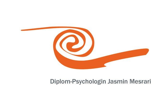 Das Bild zeigt die Vorderseite der Visitenkarte der psychologischen Praxis.