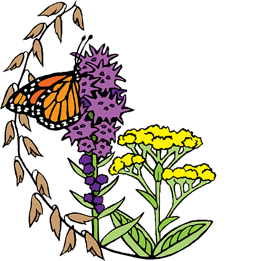 midwest plant society logo without words