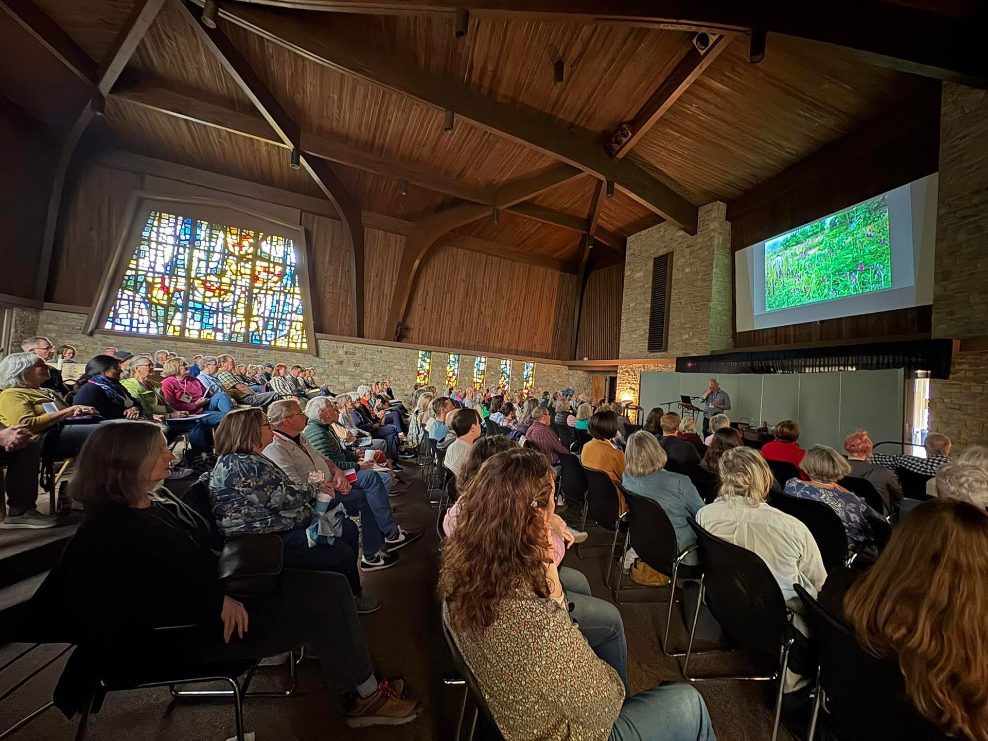 people at annual conference