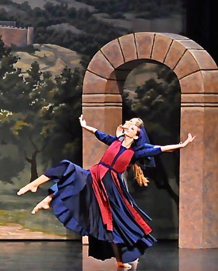 disciples celebrating the resurrection of Christ through dance