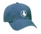 photo of light blue hat bearing AHHS logo