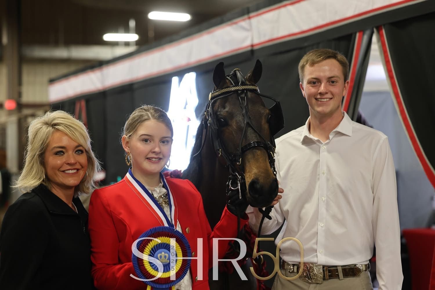 photo of girl driving Hackney Harness Pony at World's Championship Horse Show