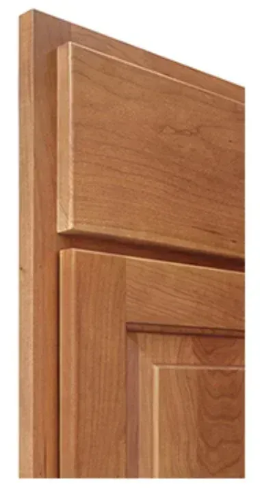 A Close up Of a Wooden Door on A White Background