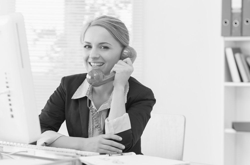 woman speaking on phone