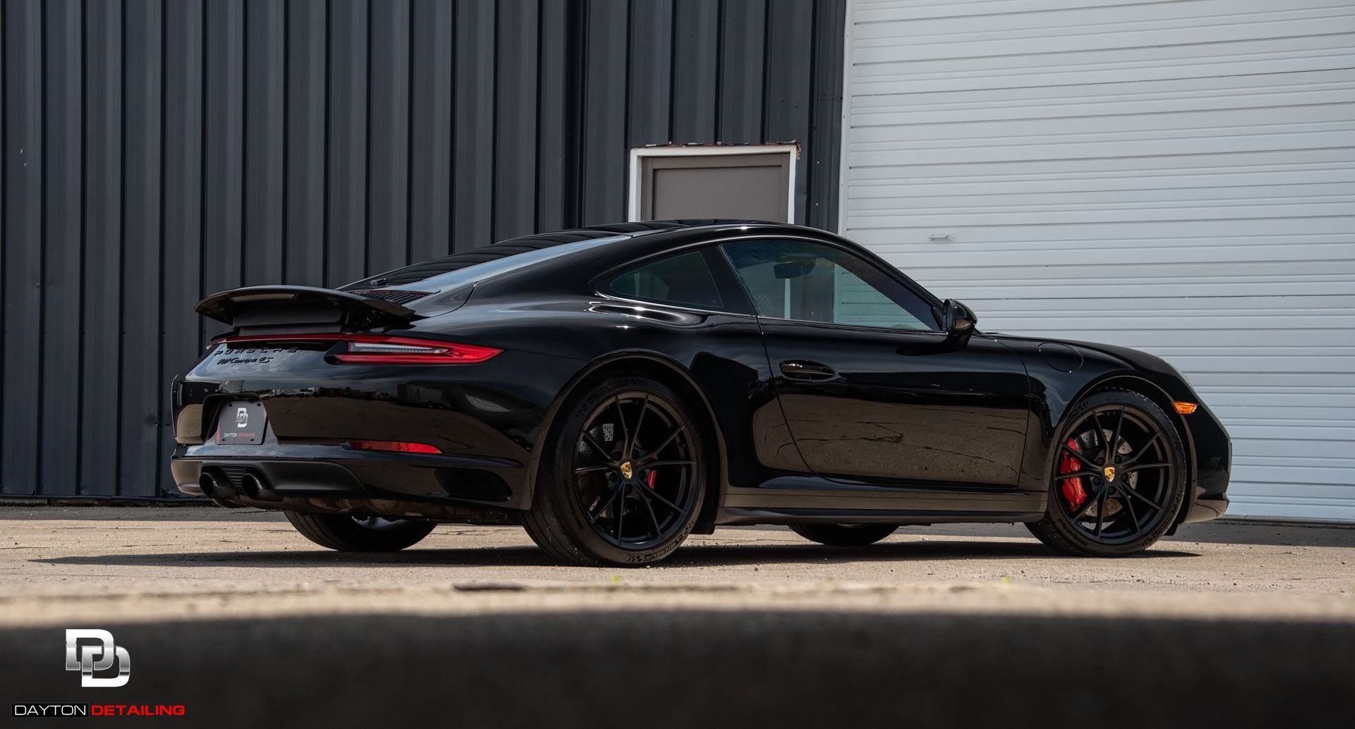 black car ceramic coating