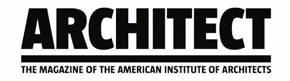The logo for the magazine of the american institute of architects