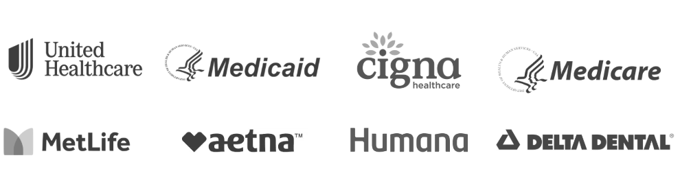 A set of logos for a variety of healthcare companies