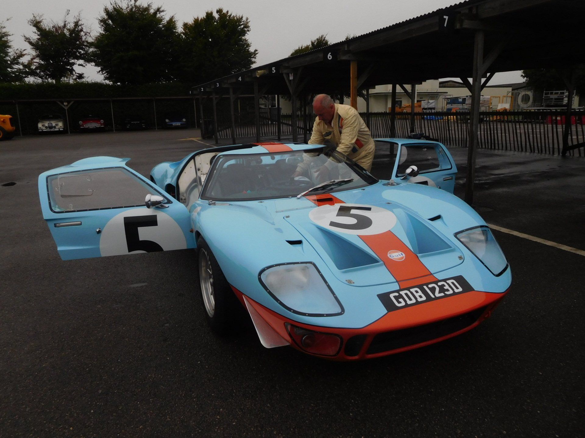 Ford GT40 Classic Car Tours 105db Goodwood Circuit Track Day
