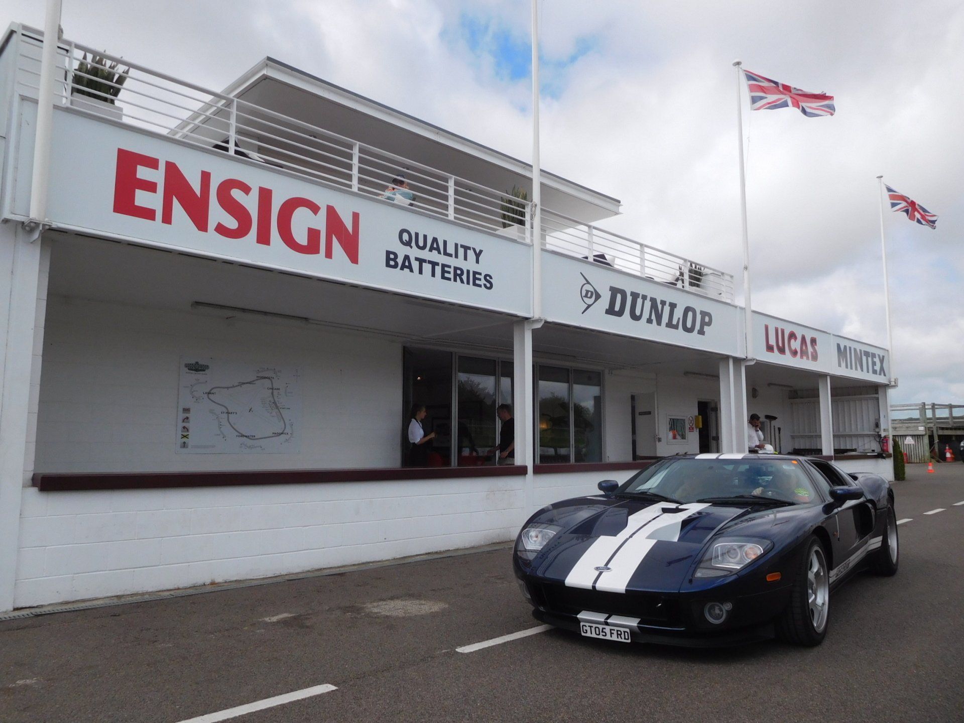 Ford GT Goodwood Circuit Track Day Classic Car Tours