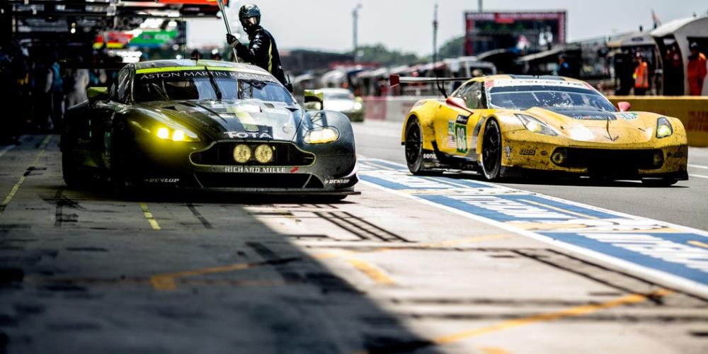 Aston Martin and Corvette Le Mans 24 Hours
