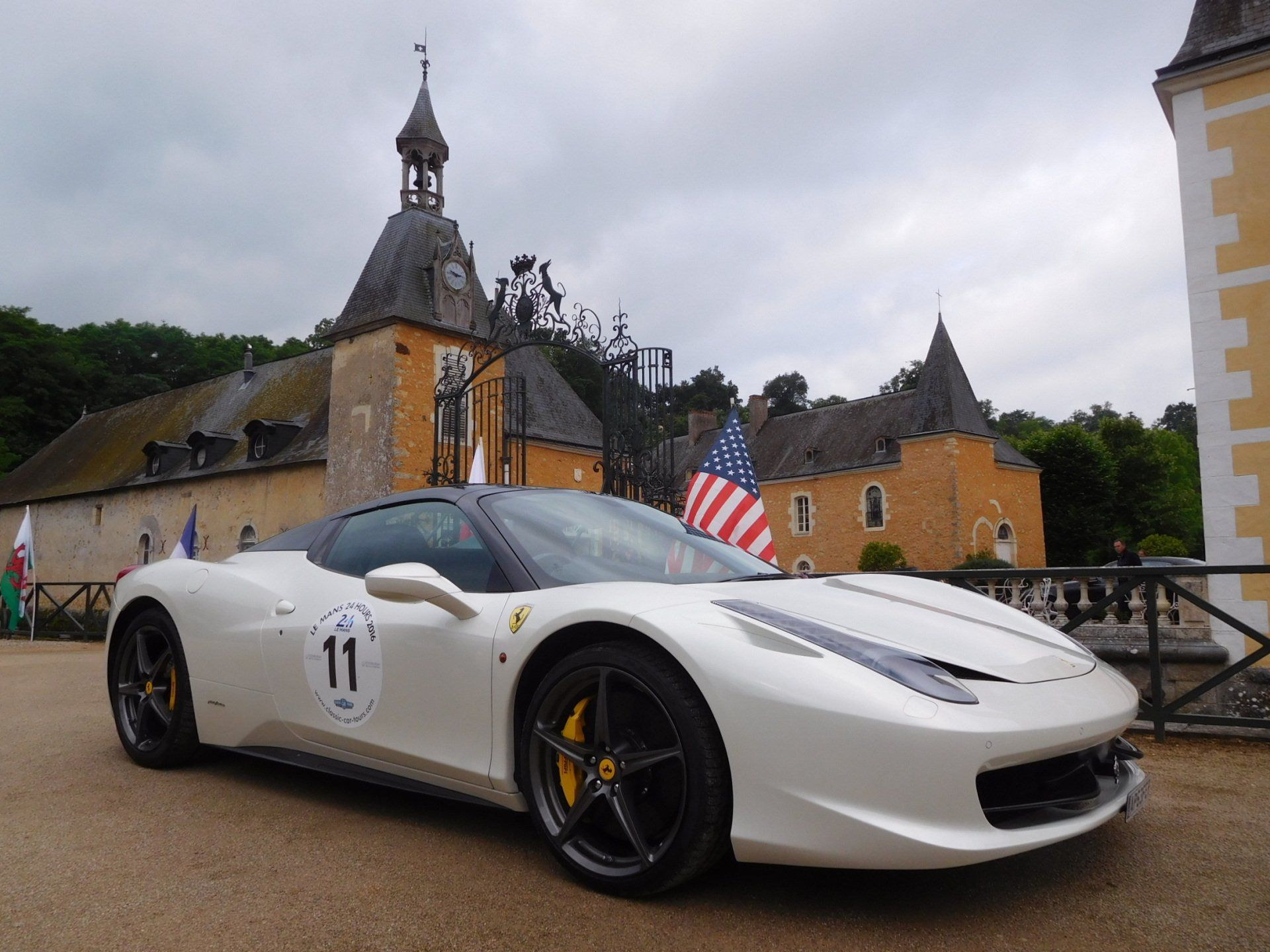 Ferrari at Chateau de Dobert