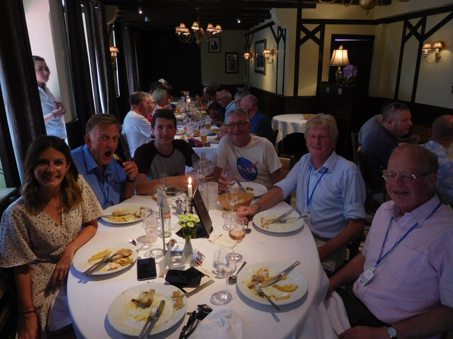 Classic Car Tours Hotel de France Lunch