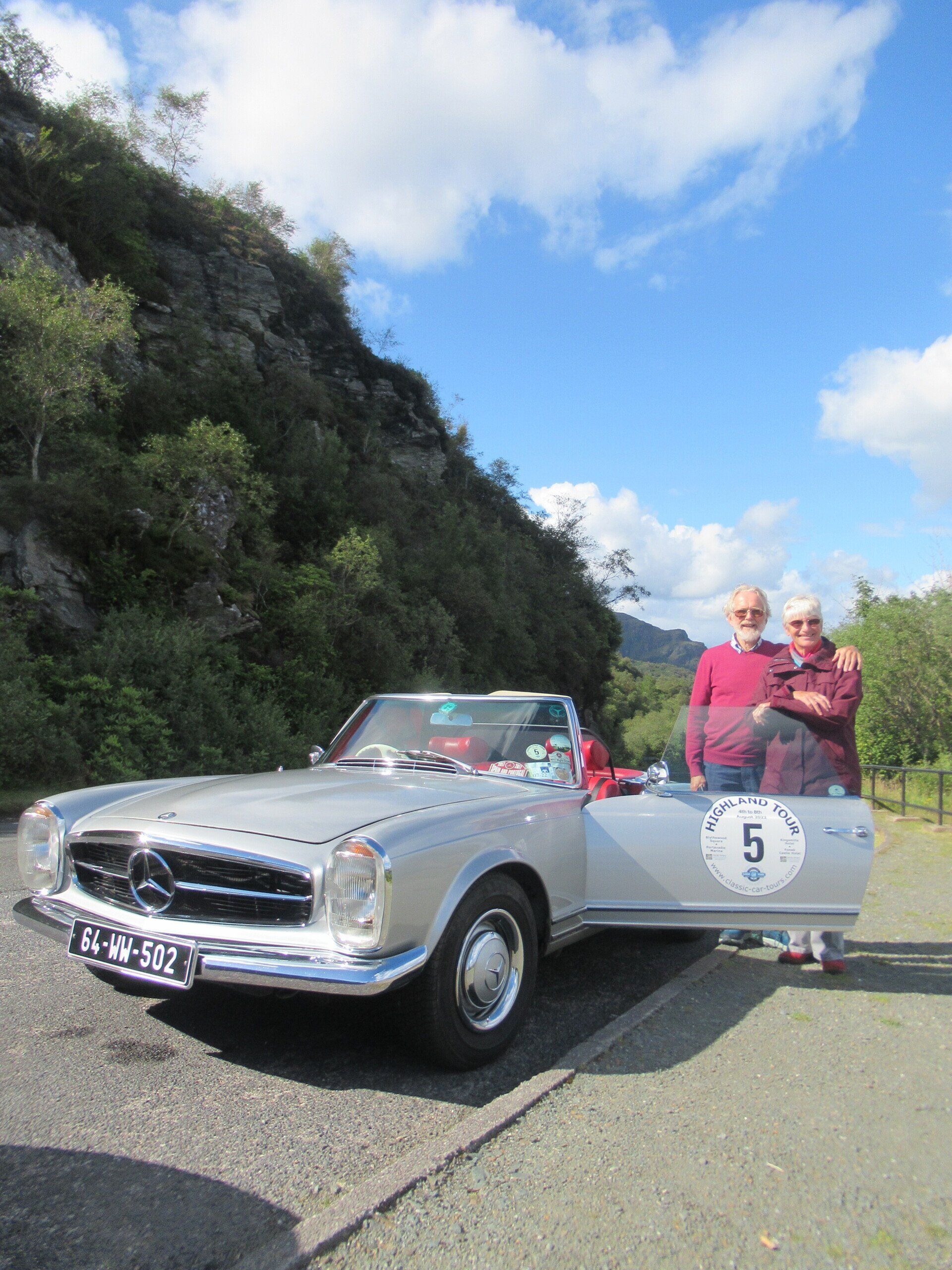 Scottish Highland Classic Car Tour