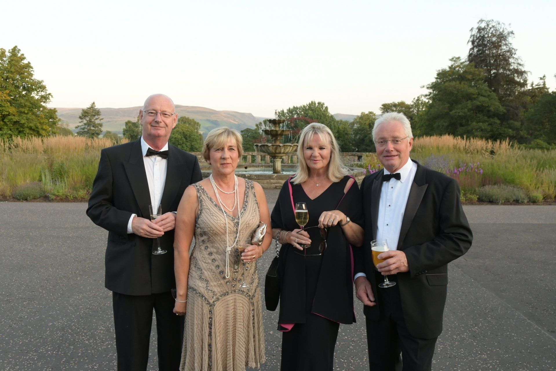 Champagne reception Gleneagles Hotel