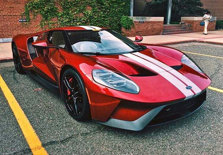 Liquid Red Ford GT