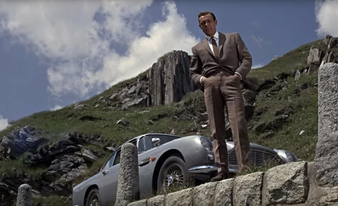 Sean Connery, Furkapass, Goldfinger